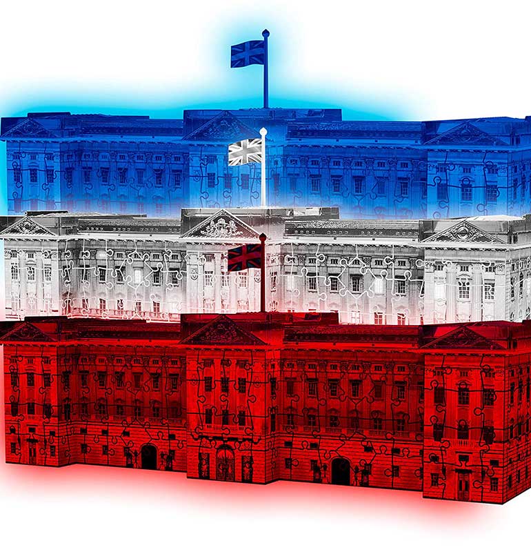 Ravensburger 3D Puzle - Bakingemska palata sa osvetljenjem 12529 - pogled 4