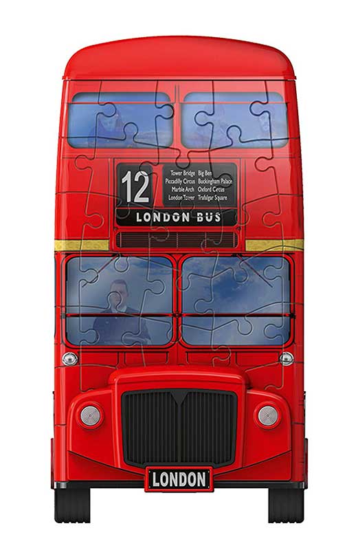 Kutija za olovke od puzli London Bus - Ravensburger 12534 - pogled 4