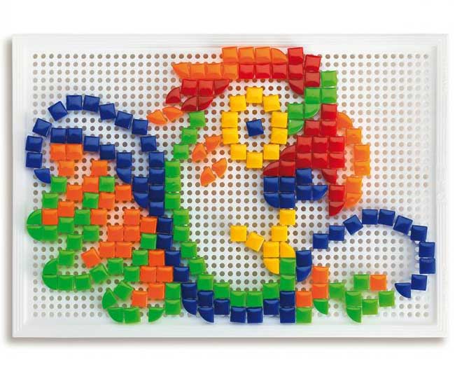 Quercetti Dečija mozaička igračka Bockalice 0954 - pogled 4