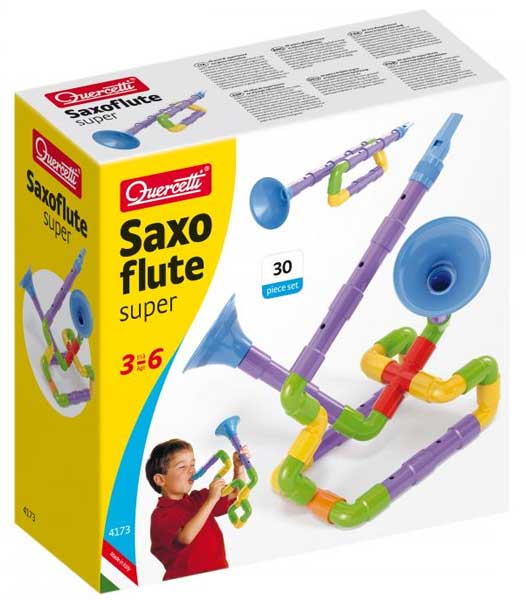 Quercetti Dečiji kreativni saksofon 4173 - pogled 4