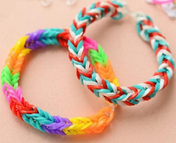 LOOM BAND Set za izradu narukvica 1800 gumica 16977 - pogled 4