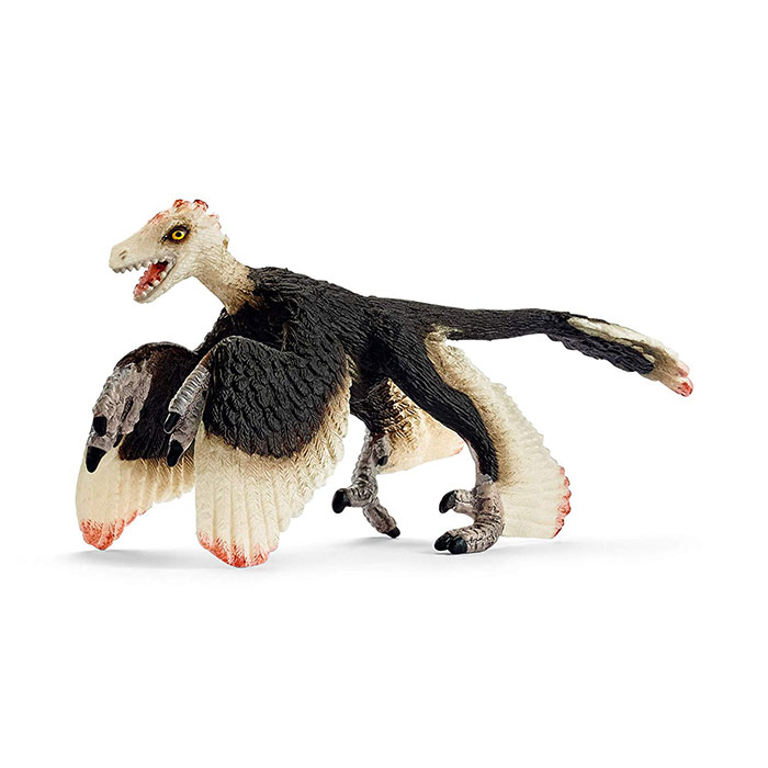 Schleich Figure Dinosaurusi - Hererasaurus, Psitakosaurus, Mikroraptor i pećina 41461 - pogled 4