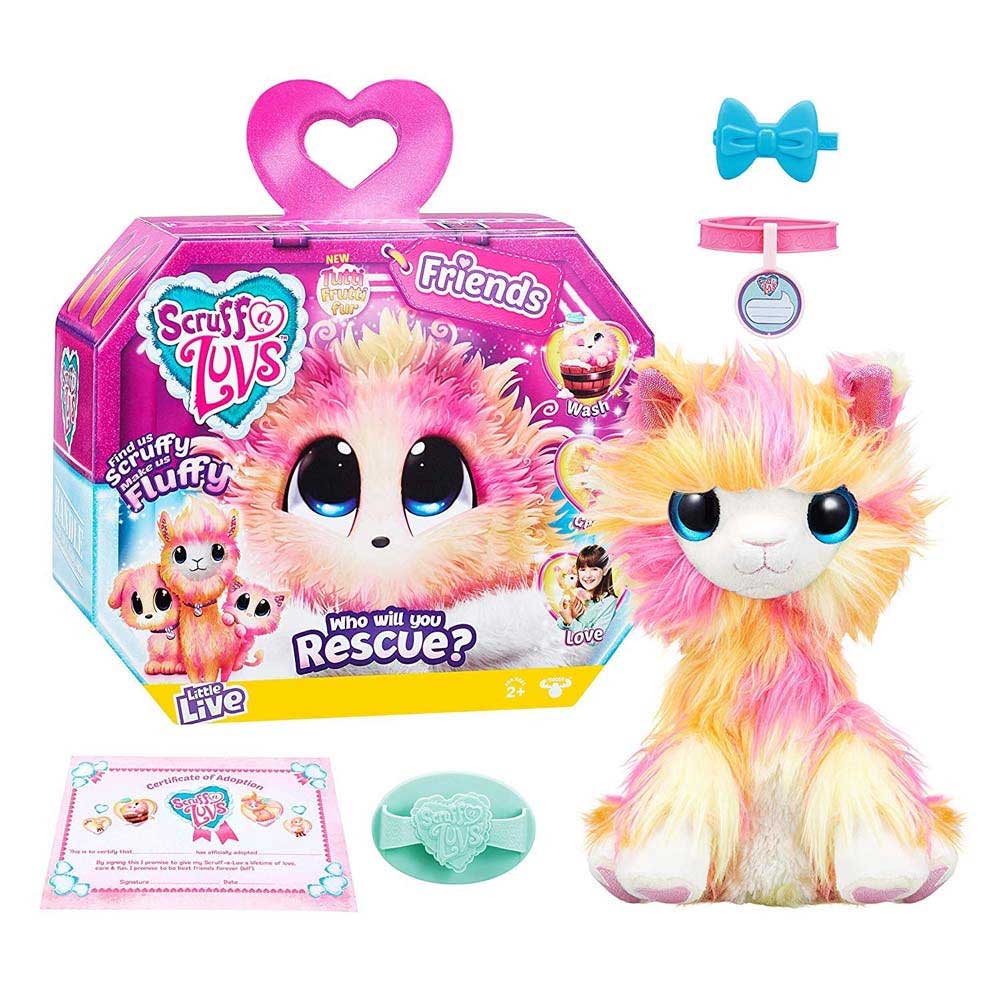 Plišana igračka Ljubimac TUTTI FRUTTI SKITALICA PUFNICA 1kom. ME635ICE - pogled 4