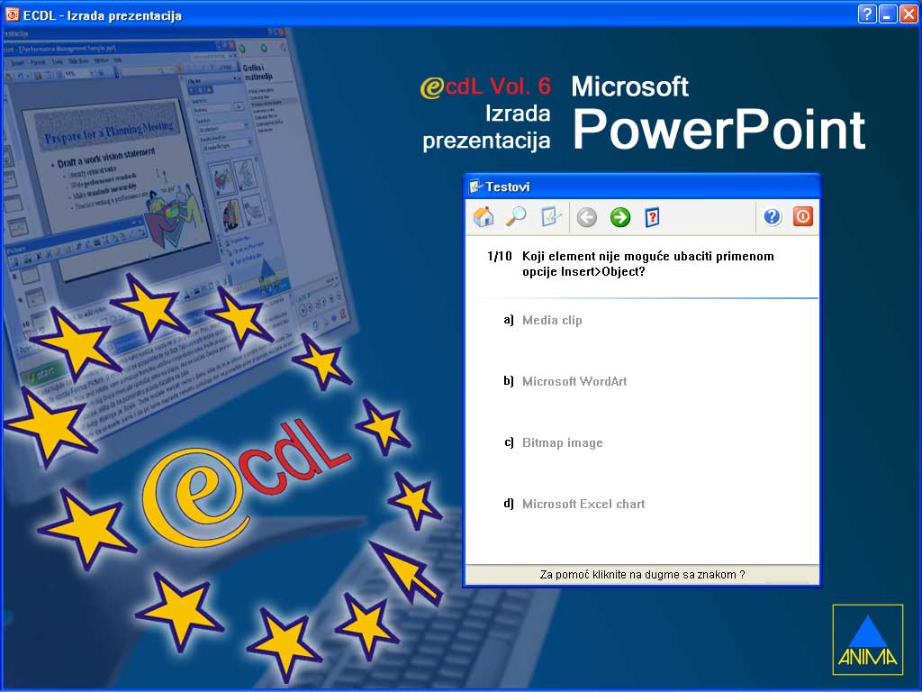 Multimedijalni kurs - PowerPoint 2003 - pogled 4