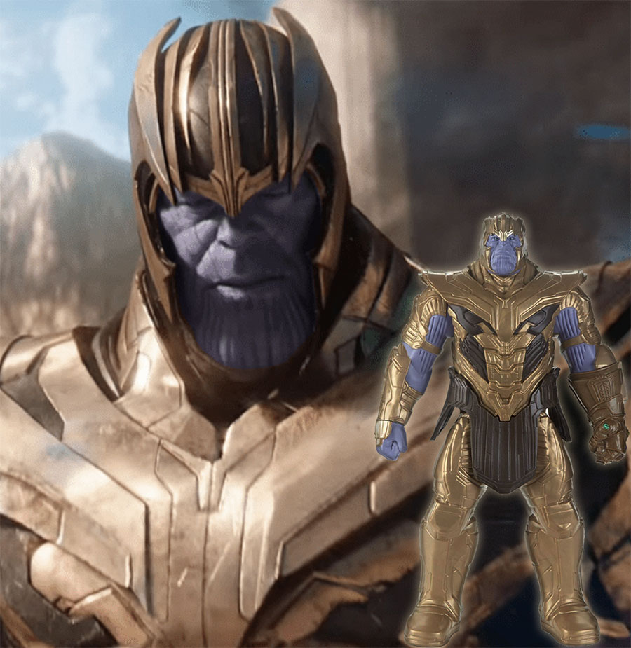 AVENGERS Figura Deluxe Thanos 30cm E4018 - pogled 4