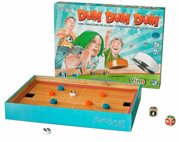 Marta Smart Stona društvena igra 4U1 - pogled 4