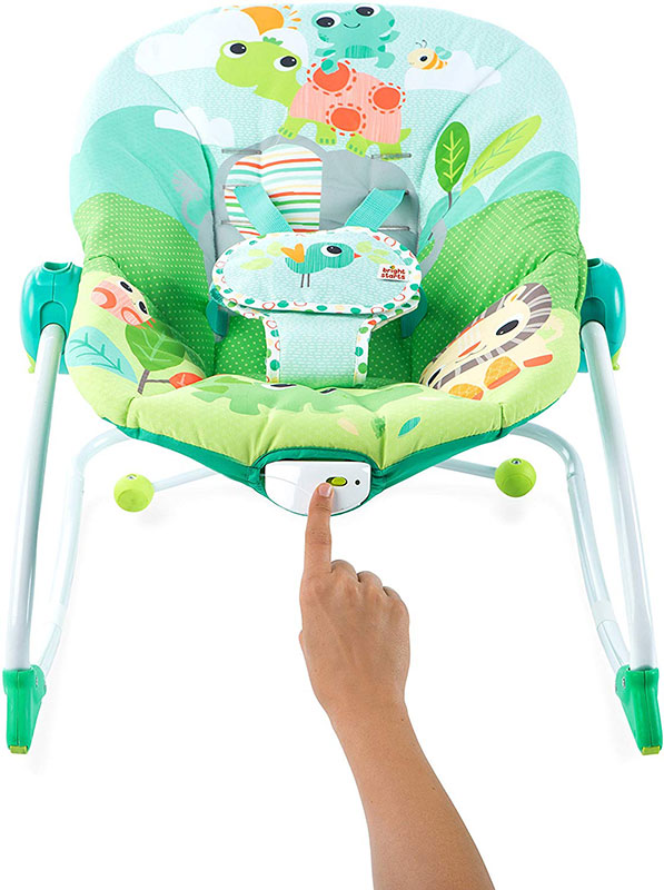 Bright Starts Ležaljka sa vibracijom, do 18kg Playful Parade 10886 - pogled 4