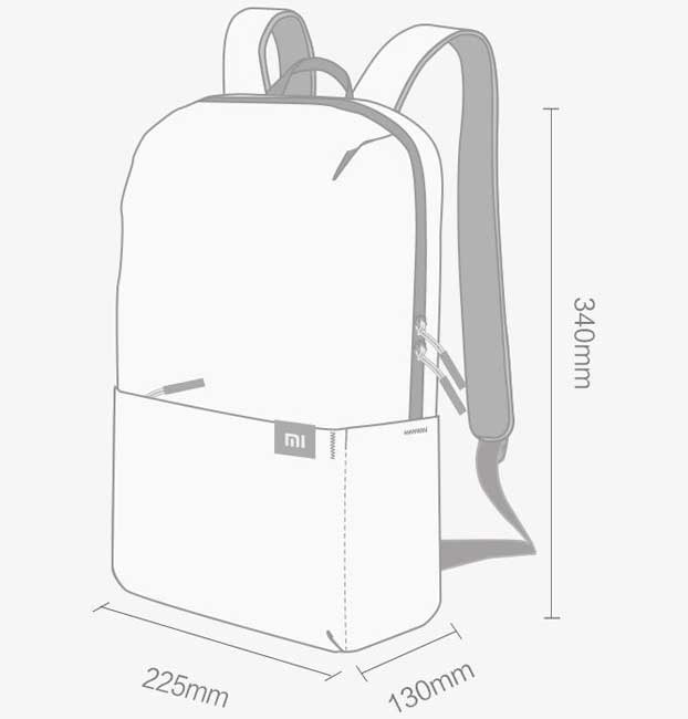 Xiaomi Ranac Casual Daypack Pink ZJB4147GL - pogled 4