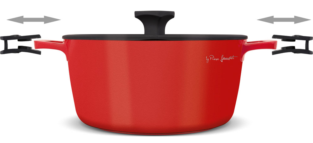 Kaserola sa staklenim poklopcem LAMART  - pogled 4