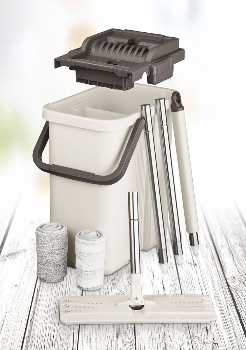 Set Za Čišćenje Podova sa Odvojenim Delovima za Čistu i Prljavu Vodu Lamart LT8046 - pogled 4