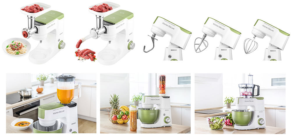 SENCOR Multipraktik Mikser hrane sa posudom i dodacima STM 4460GG - pogled 4