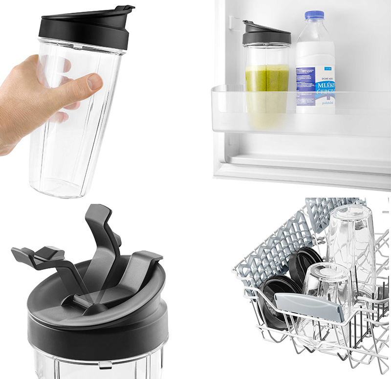 SENCOR Nutri Mix Blender Aparat za Smoothie SNB 4300WH - pogled 4