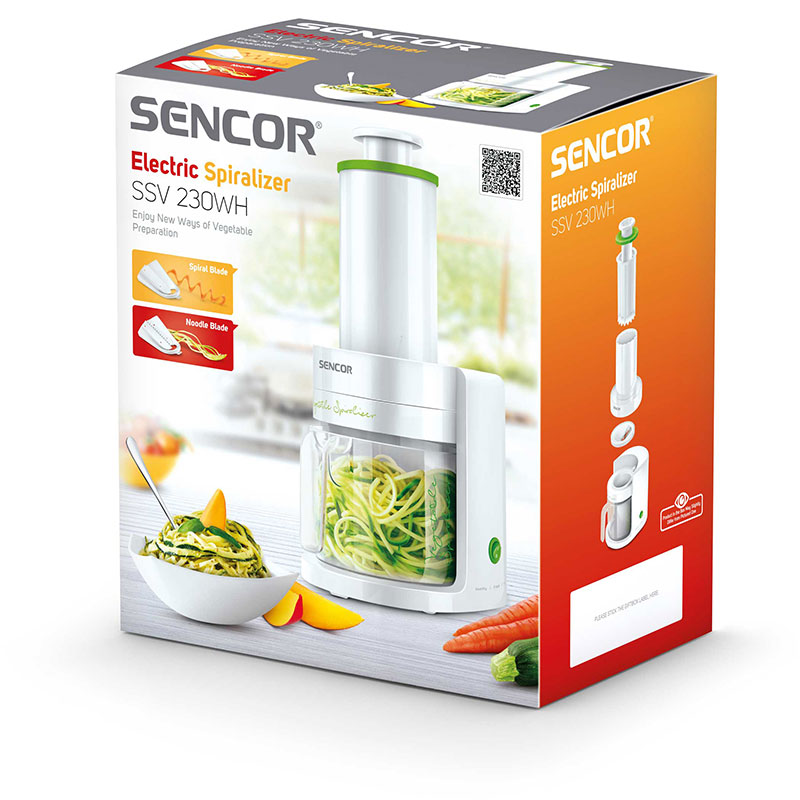 SENCOR Električna seckalica SSV 230WH - pogled 4