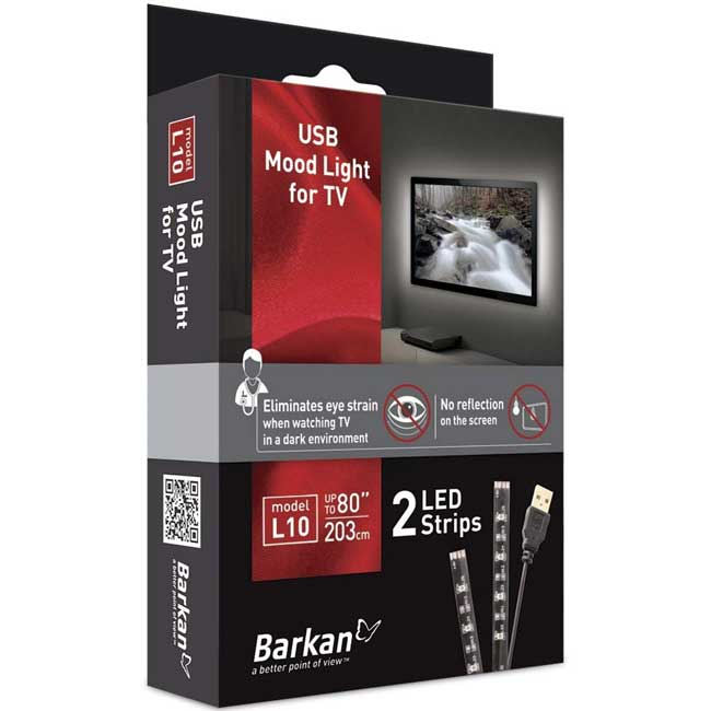 USB LED Ambijentalno osvetljenje za televizor Barkan L10 - pogled 4