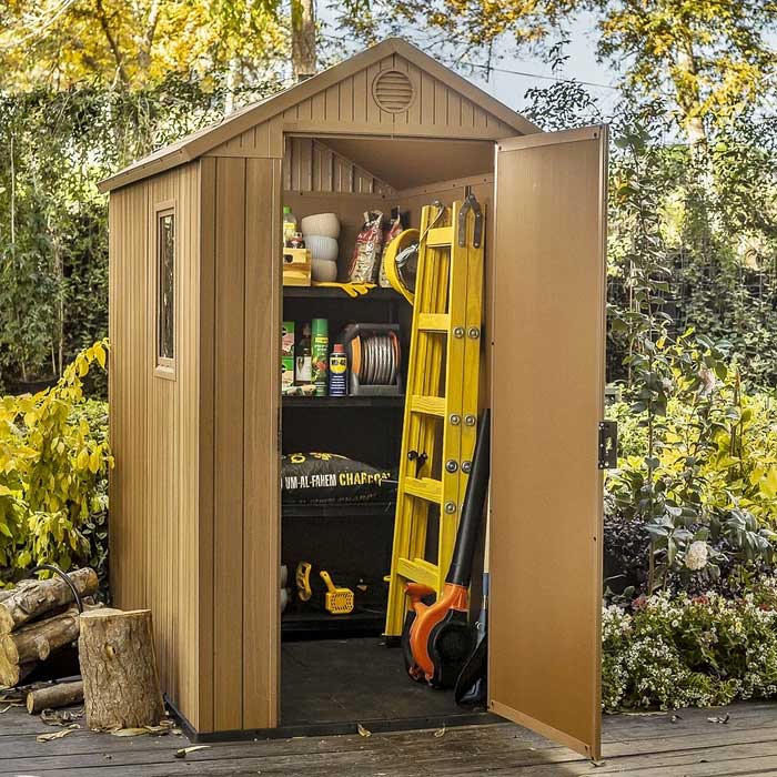 Pomoćna baštenska montažna kućica - Šupa Keter Darwin 246949 - pogled 4