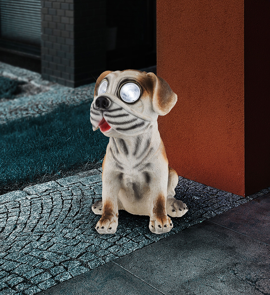 Globo solarna lampa pas - pogled 4