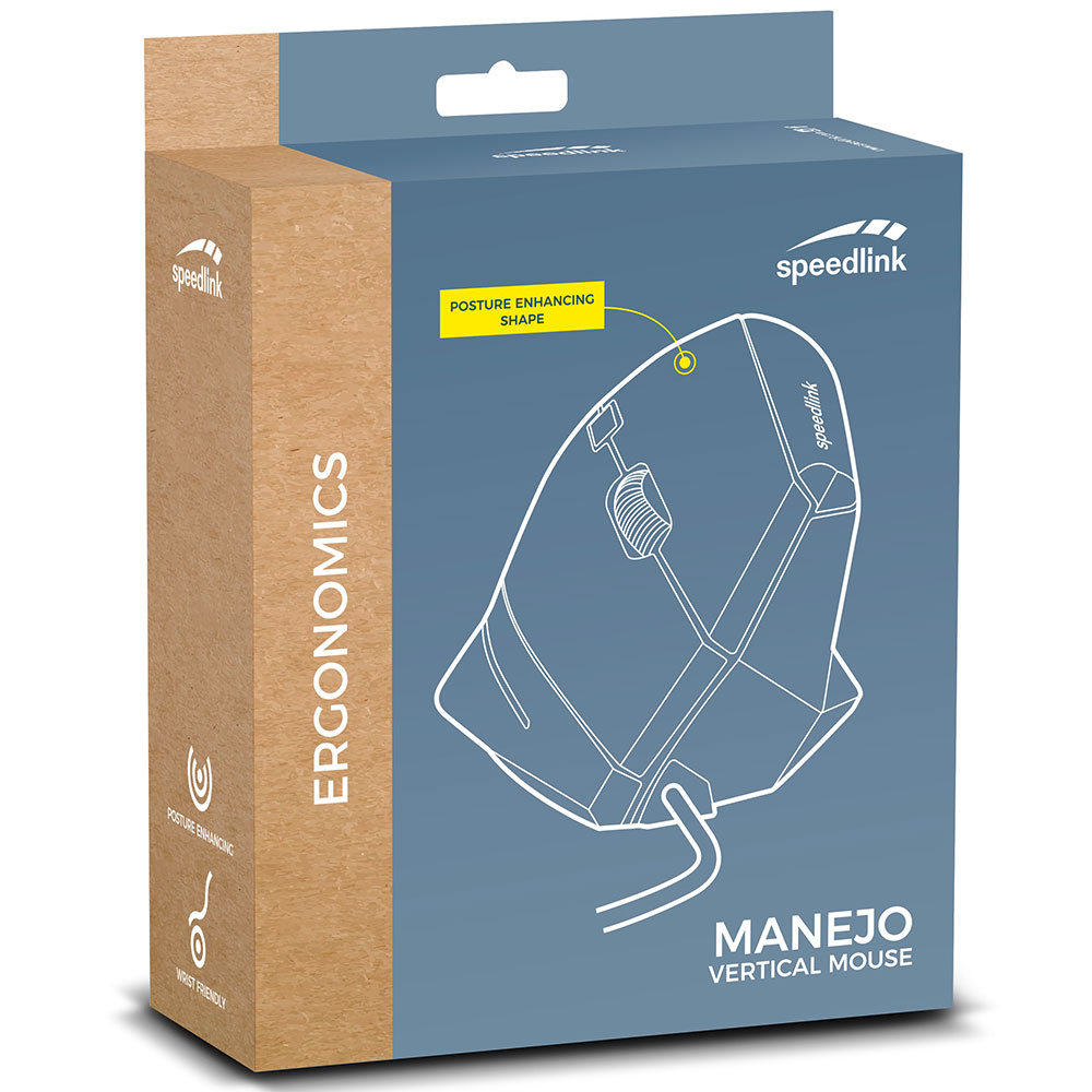 Speedlink Manejo vertikalni ergonomski žičani miš  - pogled 4