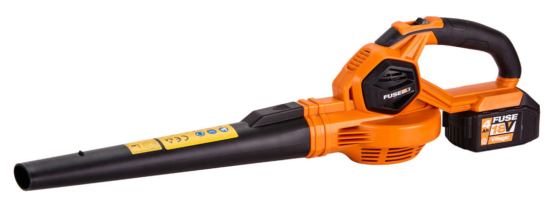 Komplet Baštenskog Aku Alata Villager Fuse Garden 1 - Kosačica, Duvač Lišća i Trimer za Travu Sa Baterijom i Punjačem - pogled 4