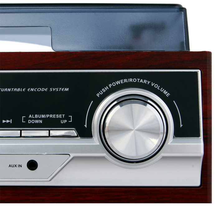 Gramofon sa radio prijemnikom SD/MMC USB Camry CR 1114 - pogled 4