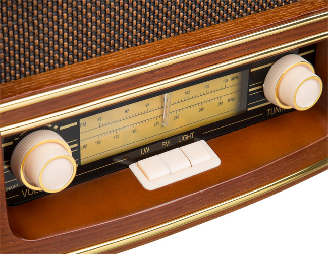 Retro radio prijemnik Camry CR 1103 - pogled 4