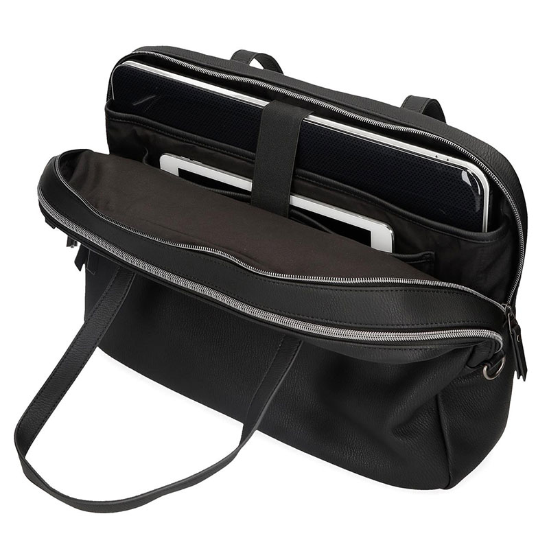 Pepe Jeans Torba za laptop 15.6 inča Eva Black 70463 - pogled 4