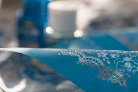 PEBEO Setacolor Šablon A5 za slikanje na tekstilu PATIKE 664975 - pogled 4