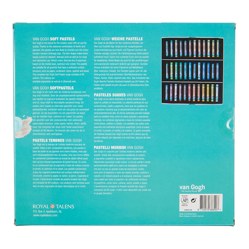 TALENS Van Gogh - Suvi pastel 36kom. SET ZA PORTRETE 689024 - pogled 4