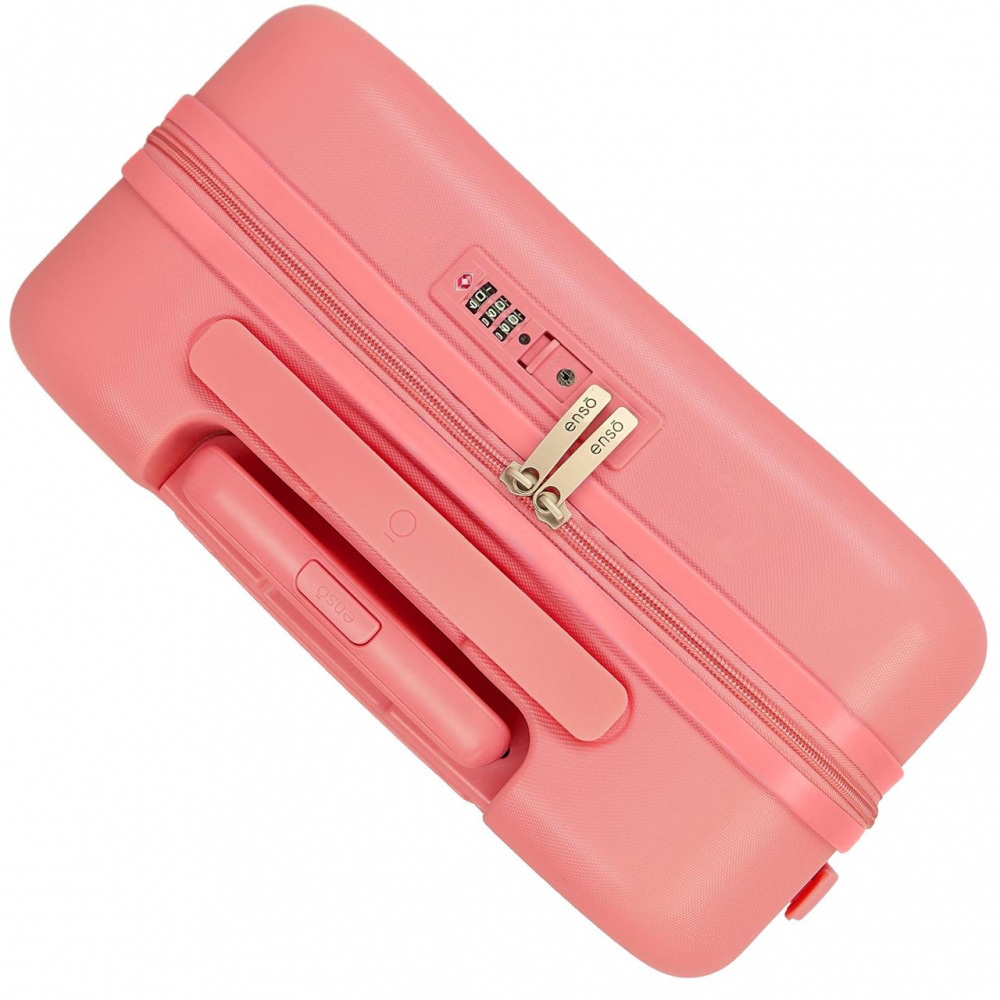 ENSO Kabinski ABS kofer 55cm Annie coral 96291 - pogled 4