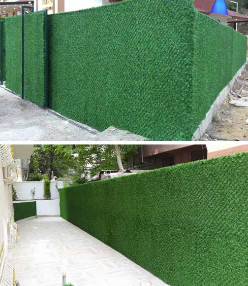 Veštačka živa ograda Sa žicom 2 x 2m Leader-K - pogled 4