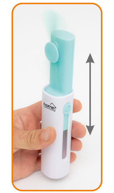 Ručni punjivi ventilator sa powerbank funkcijom HF10/T - pogled 4