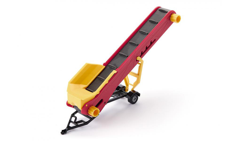 SIKU Traktor utovarivač Massey Ferguson sa prikolicom 1996 - pogled 4