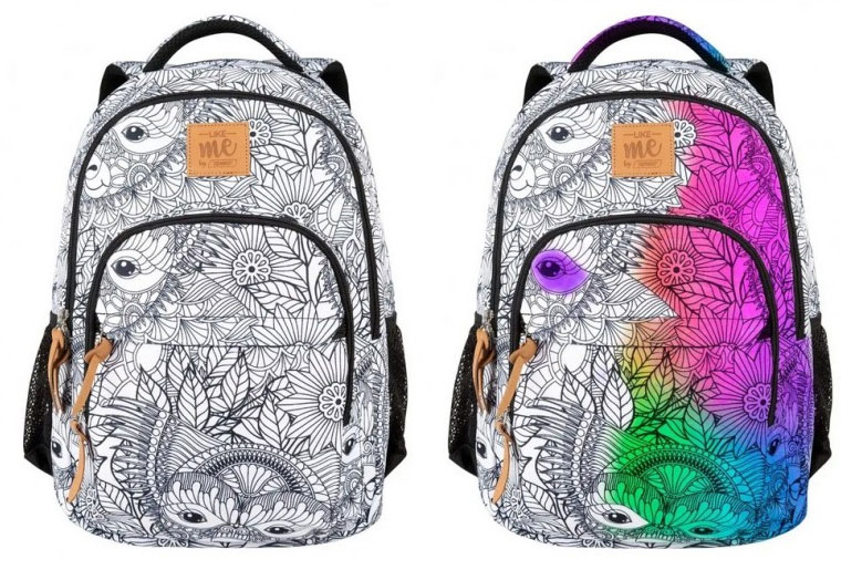 TARGET Like Me - Ranac za školu WHITE 26337 - pogled 4