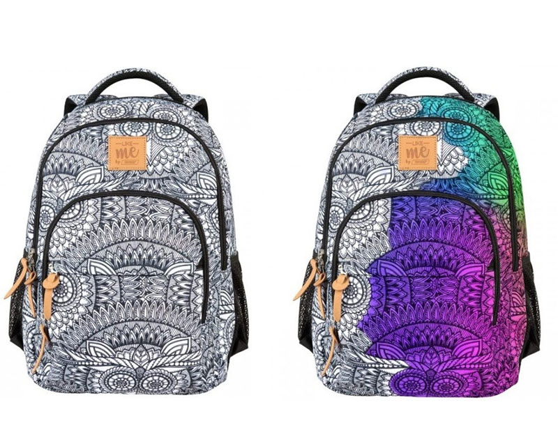 TARGET Like Me - Ranac za školu GREY 26338 - pogled 4