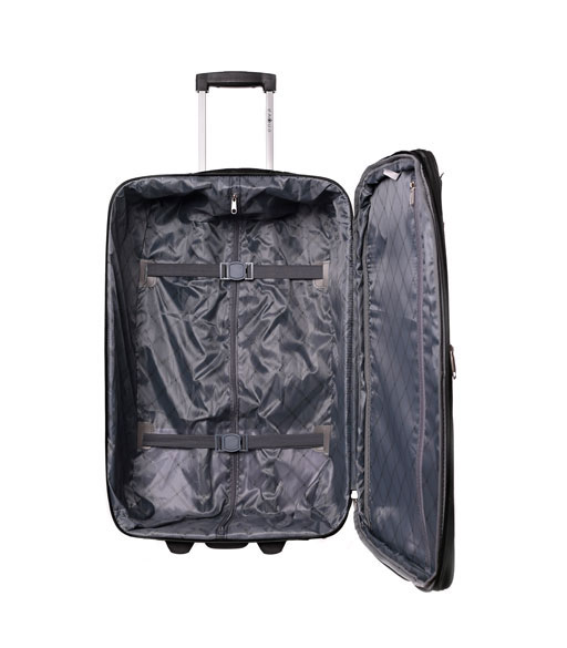 Enova Proširivi Koferi  za putovanja 76/66/55cm Leon Black 515140 - pogled 4