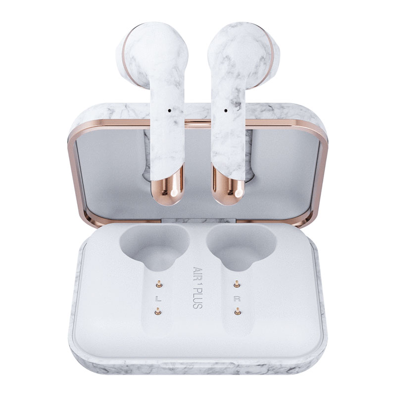 AIR 1 PLUS EARBUD WHITE MARBLE Happy Plugs Stockholm Bežične Slušalice - pogled 4