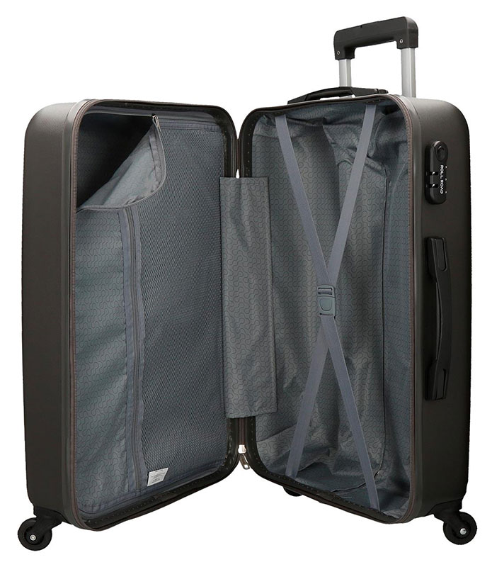 Komplet ABS kofera 75/65/55cm Roll Road Flex Anthracite 58494 - pogled 4