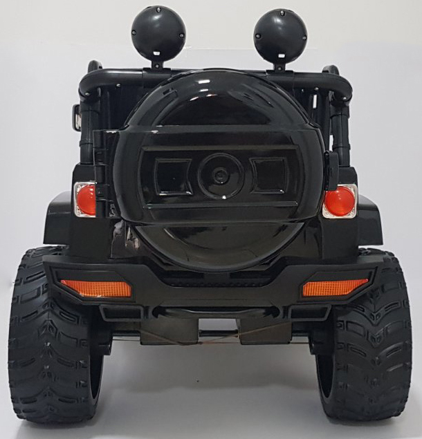 Dečiji automobil na akumulator Džip 4x4 Crni - pogled 4