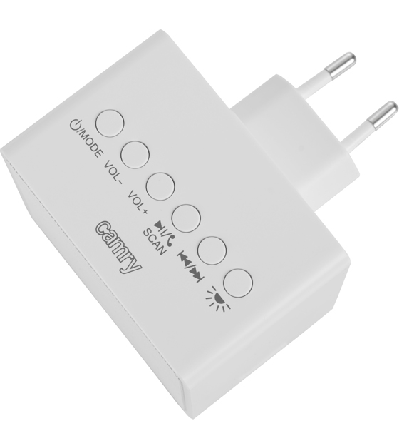 Radio prijemnik sa Bluetooth zvučnikom i funkcijom USB punjača Camry CR1165 - pogled 4