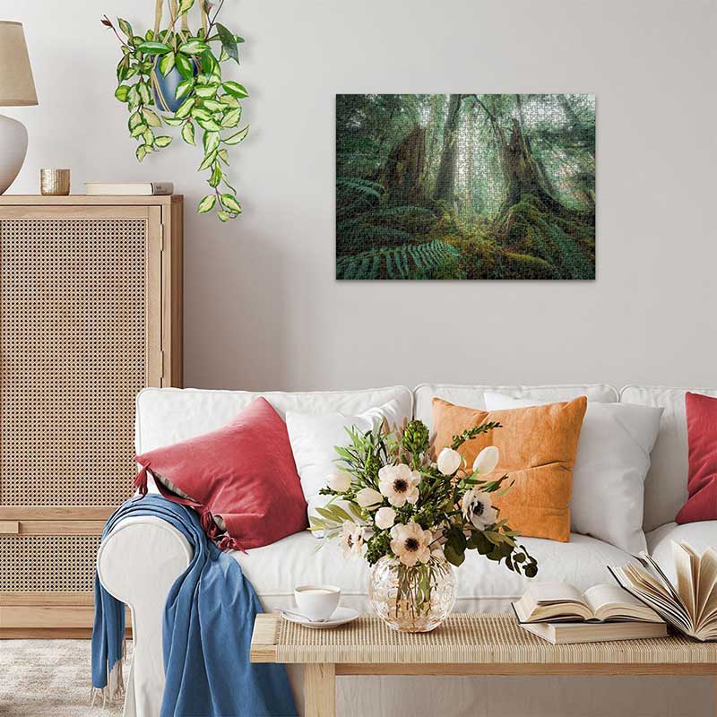 Puzzle slagalica 1000 delova Šuma Ravensburger 12000292 - pogled 4