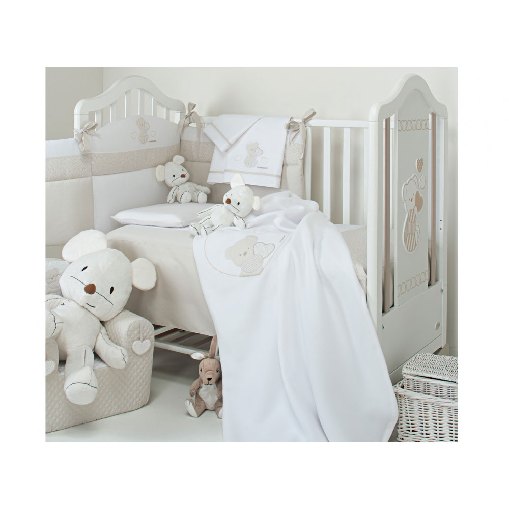 FOPPAPEDRETTI Komplet posteljina za bebe 4 dela DUVET SET Dolcecuore 9900279174 - pogled 4