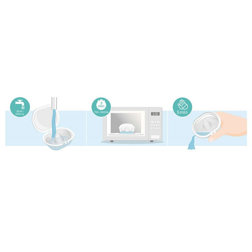 PHILIPS AVENT Silikonske bradavice - Small SCF153/11 - pogled 4