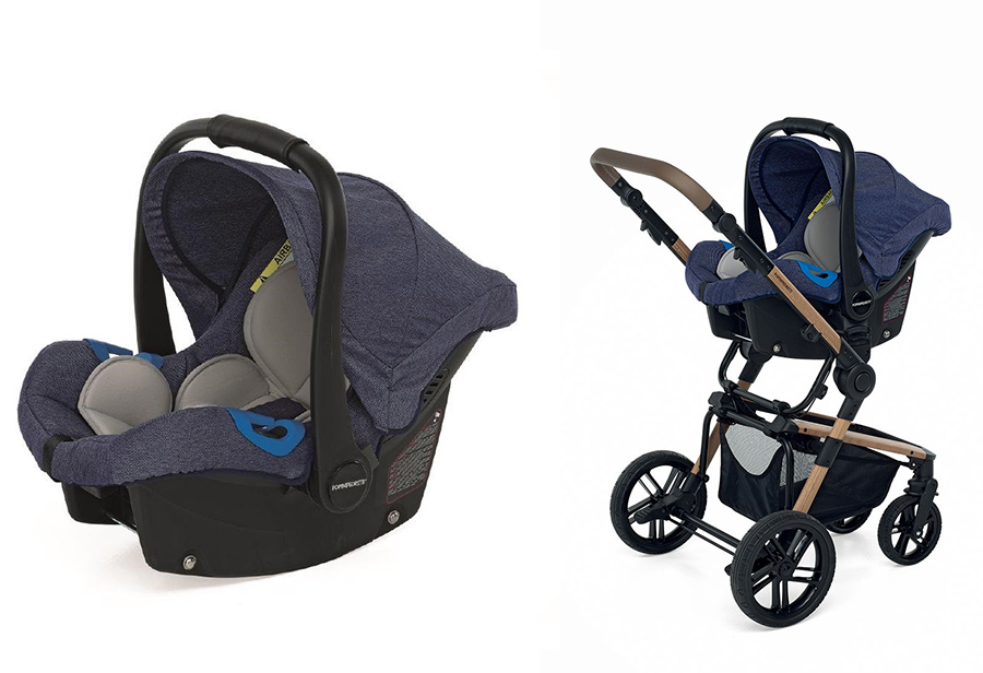 FOPPAPEDRETTI Kolica za bebe Set Modular iWOOD Active Jeans 9700344411 - pogled 4