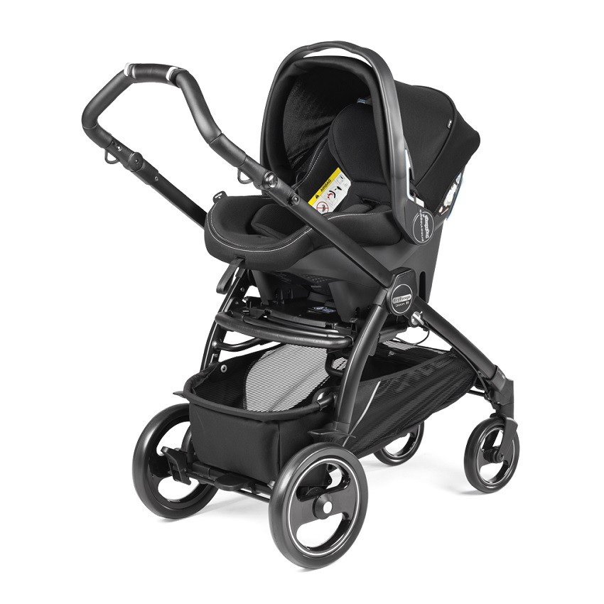 PEG PEREGO Kolica za bebe Set Modular BOOK ELITE SL Rock Black P3535 - pogled 4