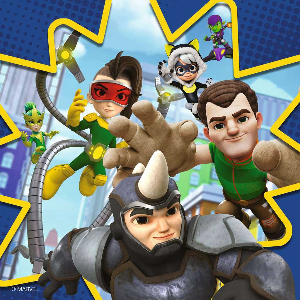 Slagalice za decu 3x49 delova Spidey Ravensburger 05730 - pogled 4