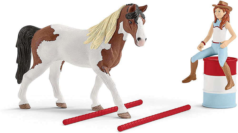 Schleich Figure Konji - Hana i vestern jahanje 42441 - pogled 4