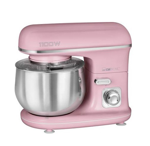 Multifunkcionalni mikser Clatronic KM 3711 roze 5 l, 1100 w - pogled 4