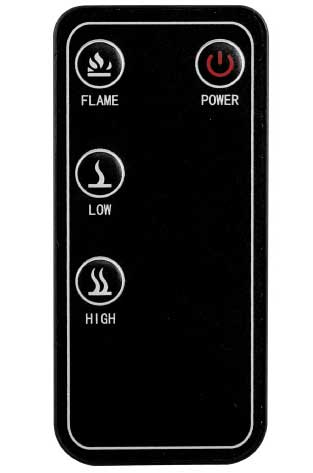 Električni nazidni multikolor kamin 2000W Prosto EK3810/M - pogled 4