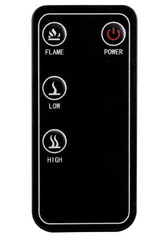 Električni nazidni multikolor kamin 2000W Prosto EK5010/M - pogled 4