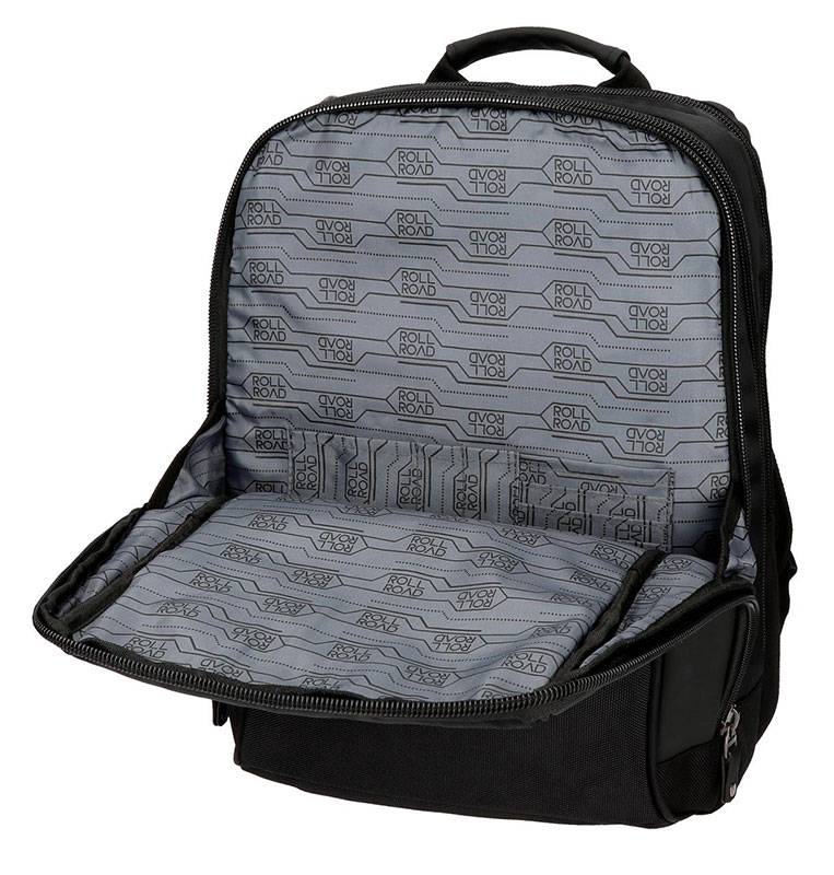 Roll Road Ranac za laptop 15.6 inča Stock Black 56523 - pogled 4