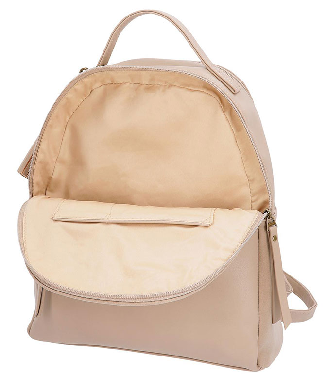 Pepe Jeans Modni ranac eko koža 33cm Bitmat Beige 75222 - pogled 4